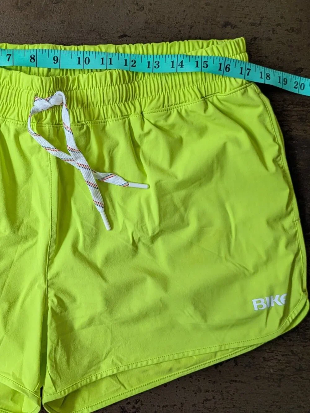 Bike Athletics Men's Track Short - Acid Lime - Large (34-36) NEW WITH TAGS